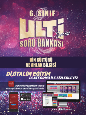 6. SINIF ULTİ SERİSİ DİN KÜLTÜRÜ SORU BANKASI - 2023