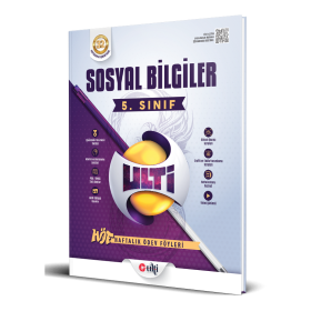 ULTİ YAYINLARI 5. SINIF SOSYAL BİLGİLER HÖF - 2024