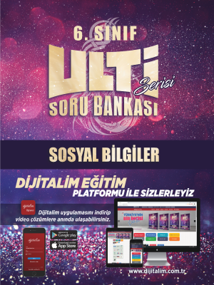 6. SINIF ULTİ SERİSİ SOSYAL BİLGİLER SORU BANKASI - 2023