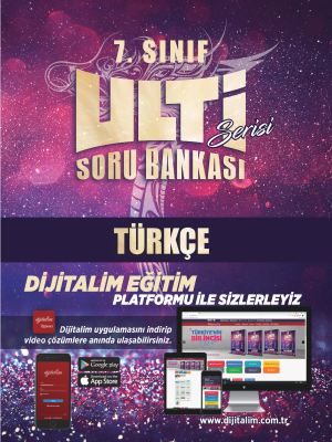 ULTİ YAYINLARI 7. SINIF TÜRKÇE SORU BANKASI - 2024