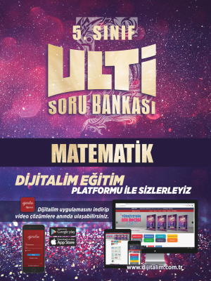 ULTİ YAYINLARI 5. SINIF MATEMATİK SORU BANKASI - 2024