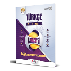 ULTİ YAYINLARI 5. SINIF TÜRKÇE HÖF - 2024