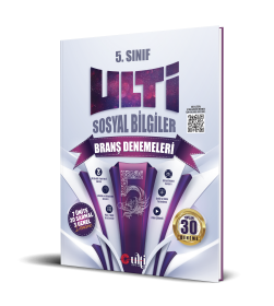 5. SINIF ULTİ SERİSİ SOSYAL BİLGİLER BRANŞ DENEMELERİ - 2023